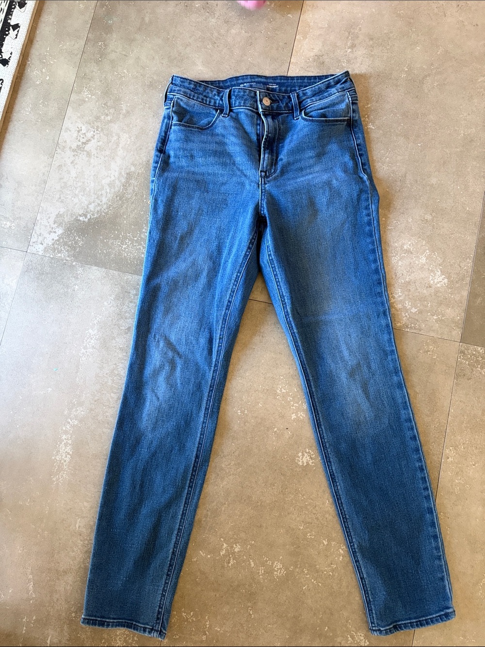Old Navy Women's Skinny Jeans in Blue Denim